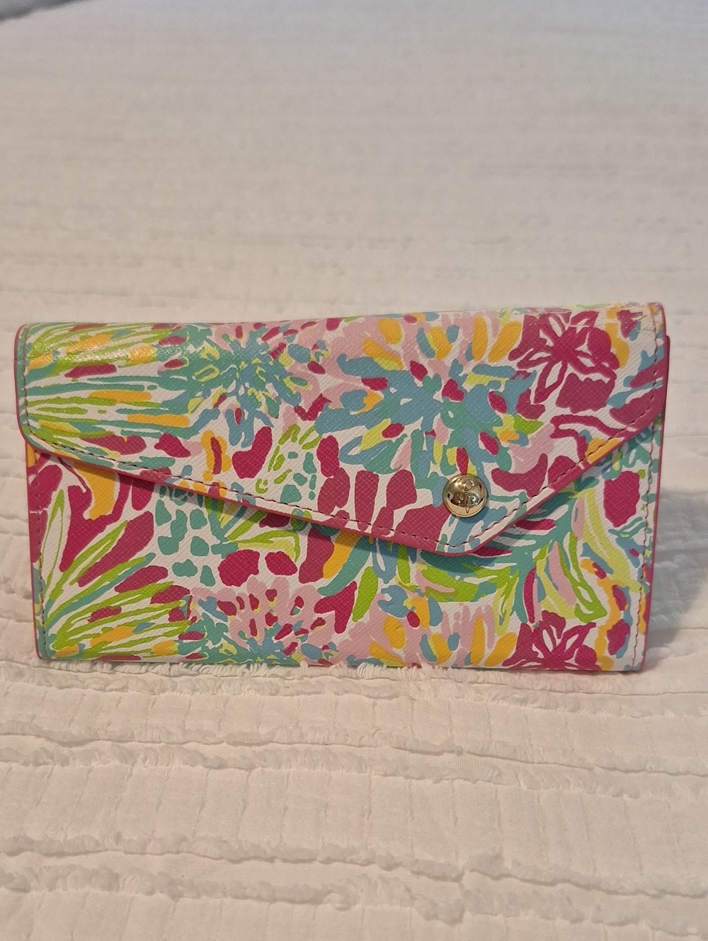 Lilly Pulitzer Floral Multi-Color Eye Glass Case